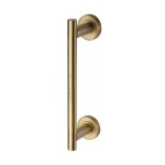 M Marcus Heritage Brass 19mm Bar Door Pull Handle with base 280mm length